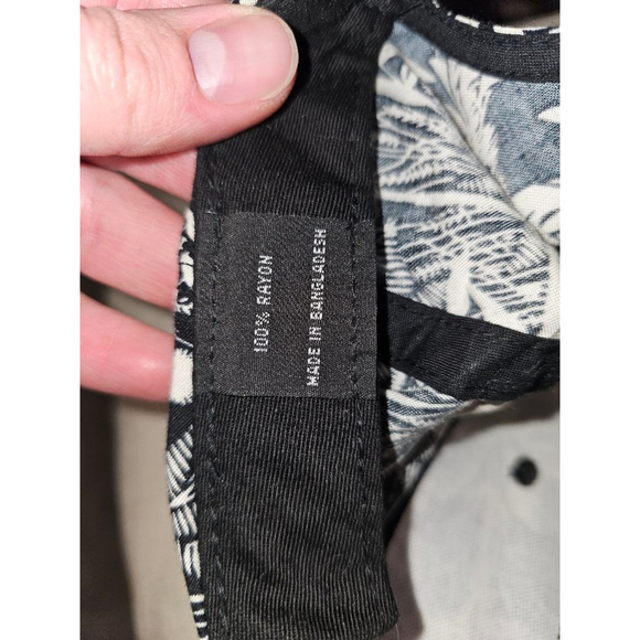 Men's Rip Curl Hat, OSFA, Black & White - Picture 3 of 3